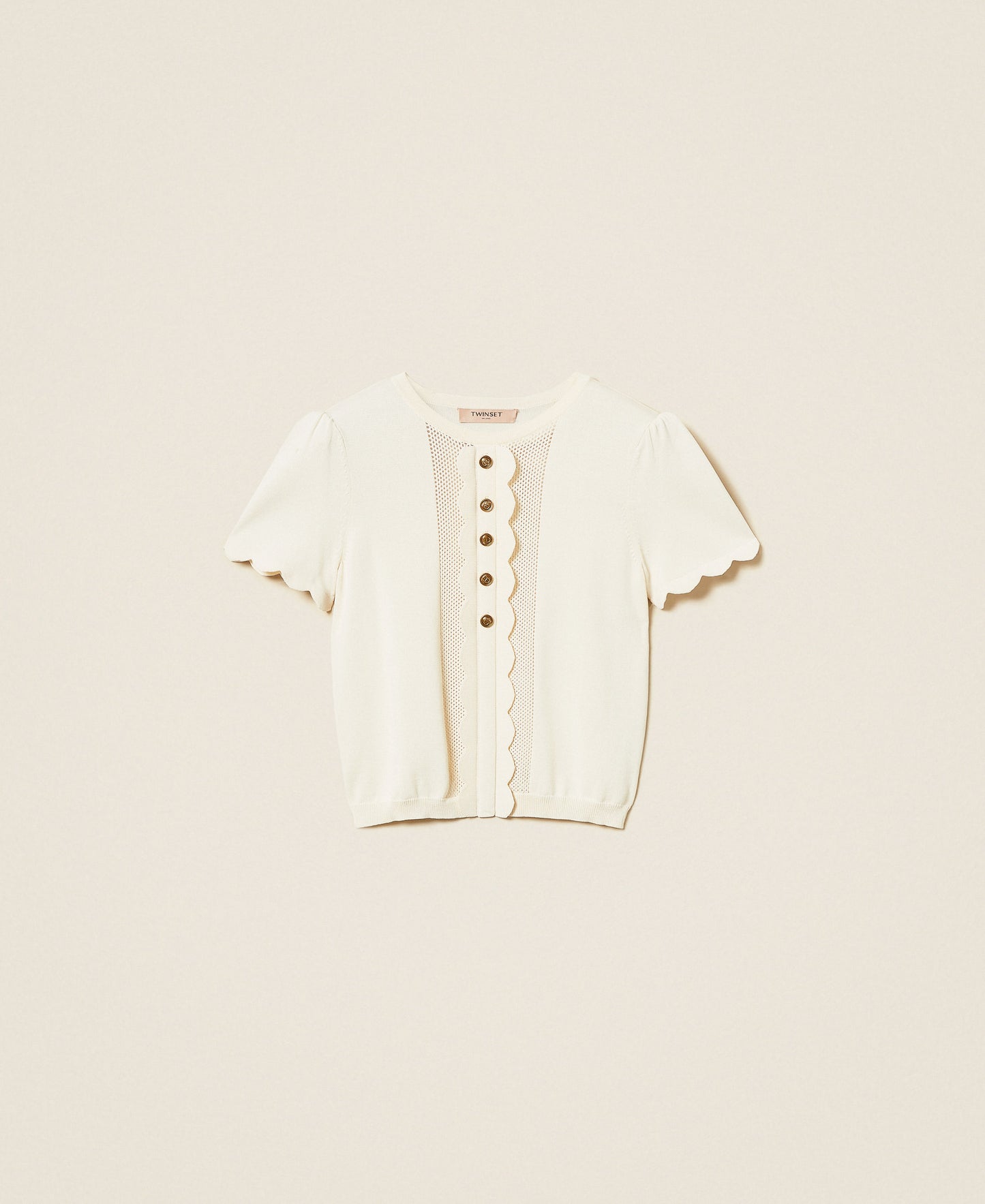 KNITTED SWEATER BLACK - TWINSET