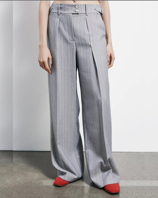 PANTALON GRIS - PATRIZIA PEPE