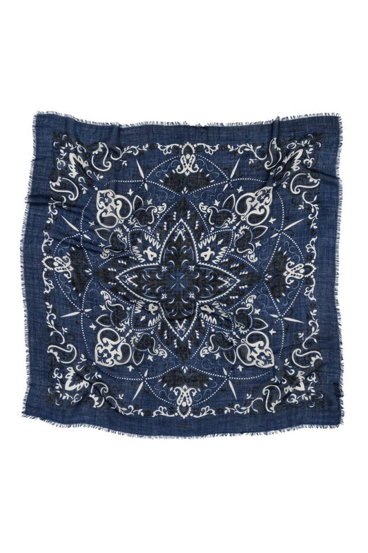 FOULARD NAVY - MAISON LECOMTE FLAMENT