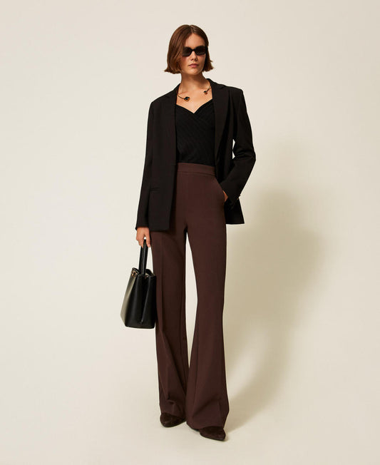 WOVEN TROUSERS - TWINSET