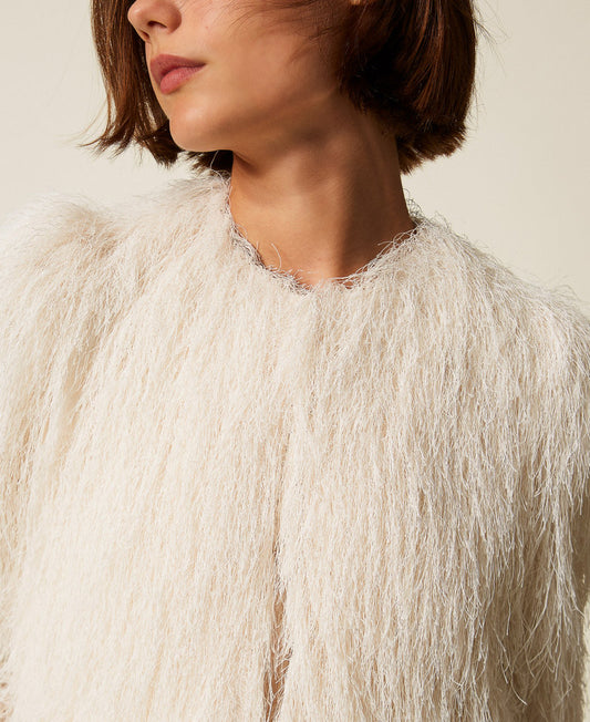 WOVEN SHUNG WRAP - TWINSET