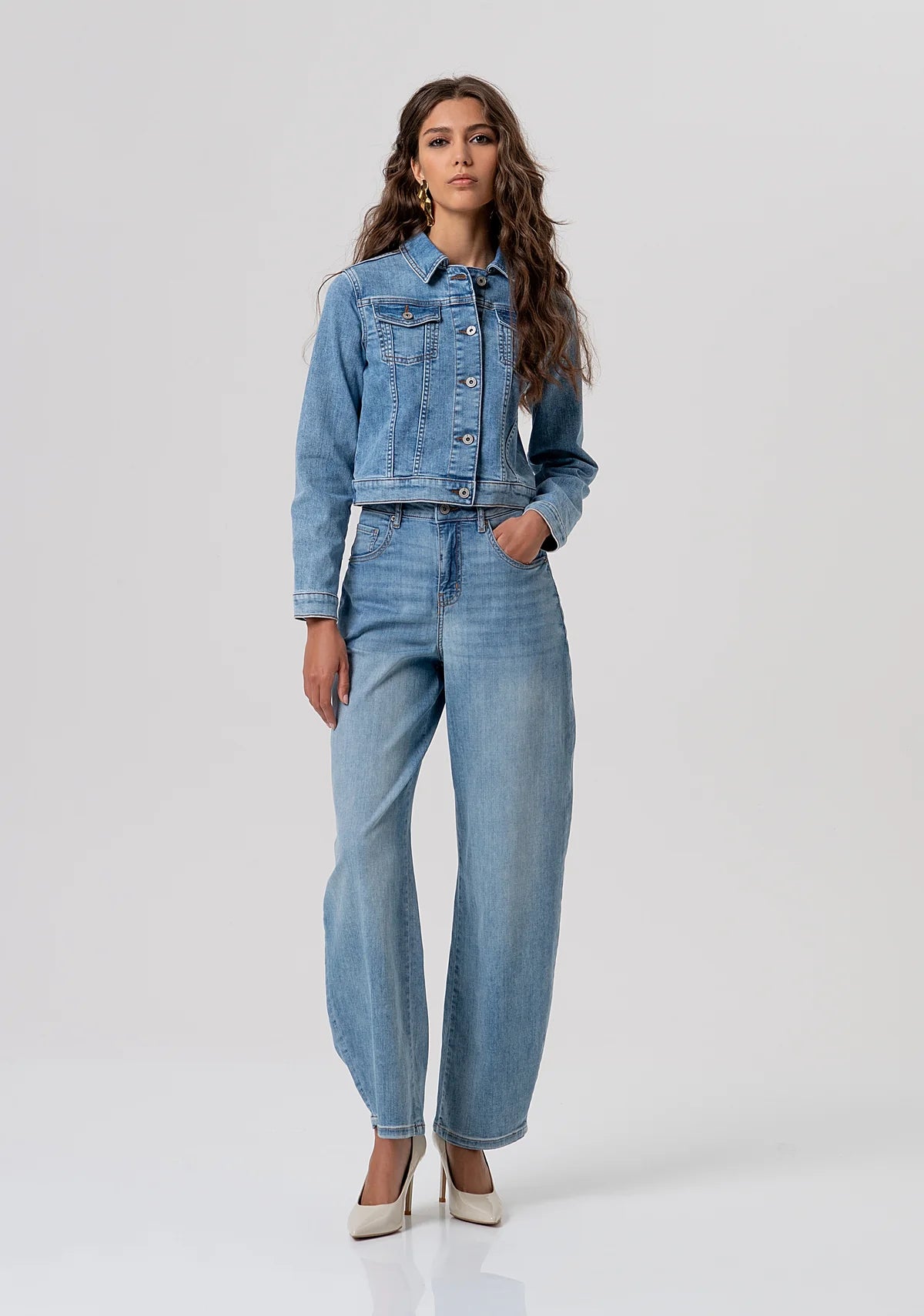 VESTE EN JEANS - FRACOMINA