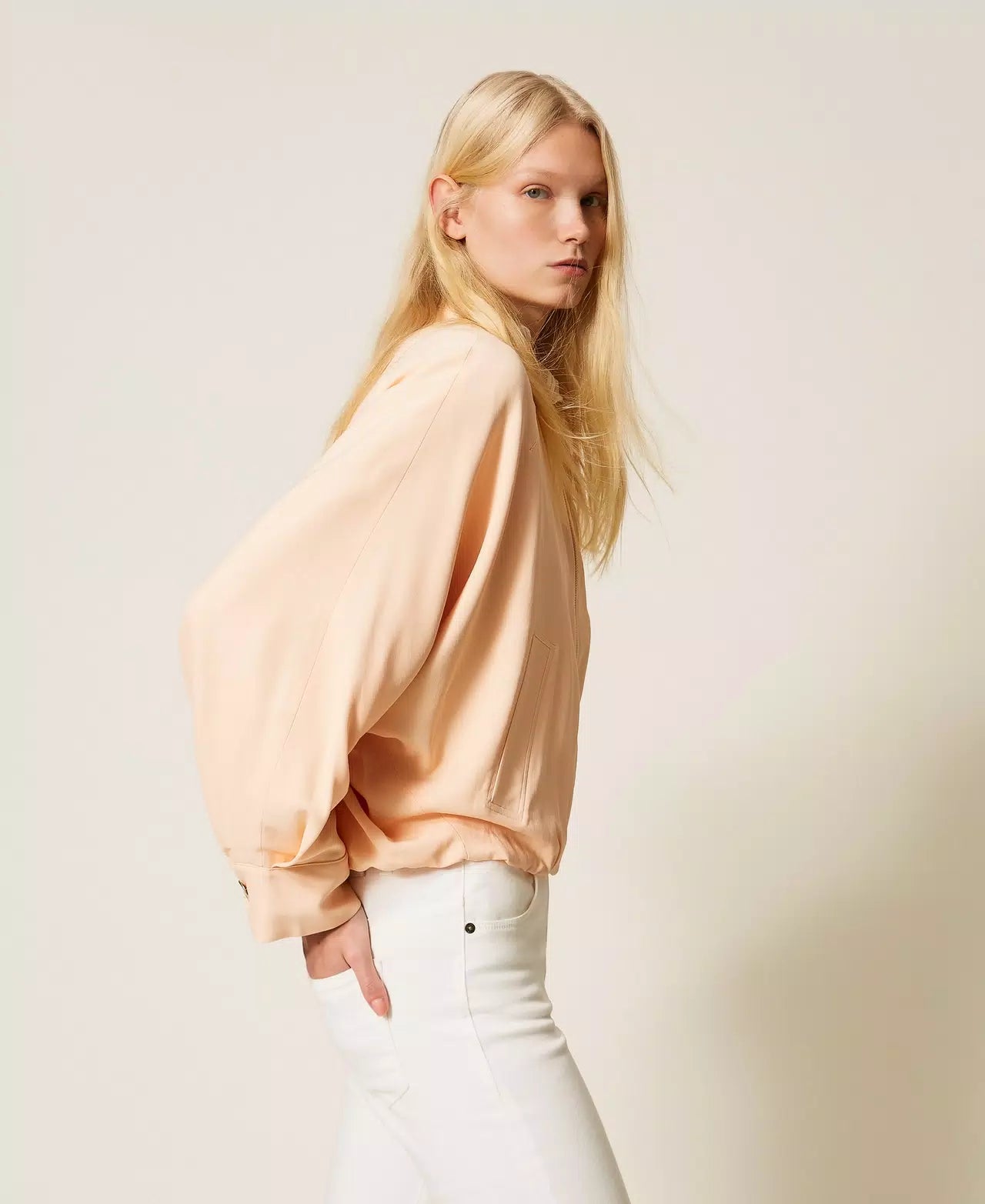 BOMBER PÊCHE - TWINSET