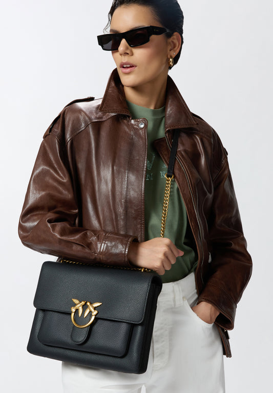 LOVE ONE SOFT BIG PELLE - PINKO