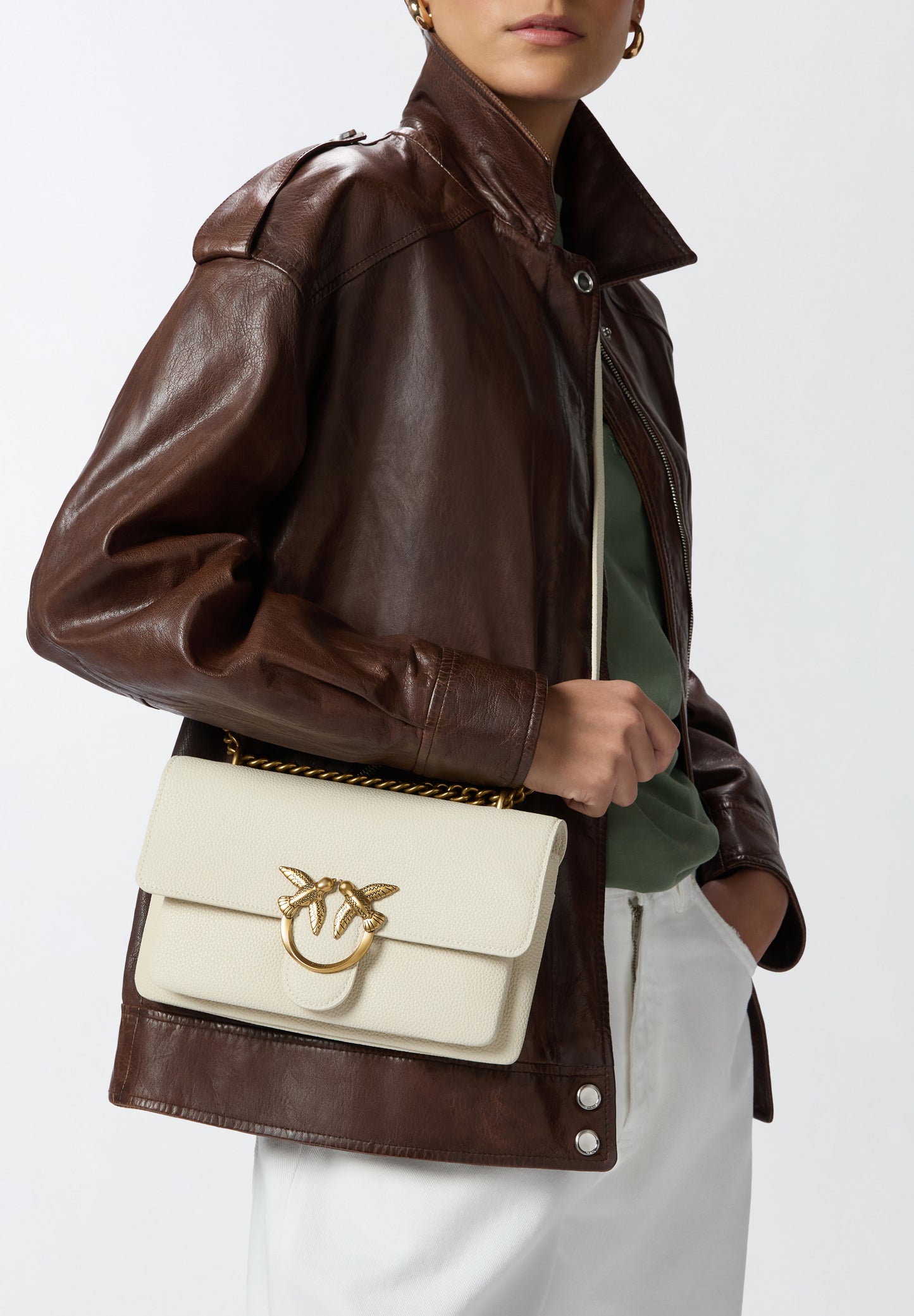LOVE ONE SOFT MINI PELLE - PINKO