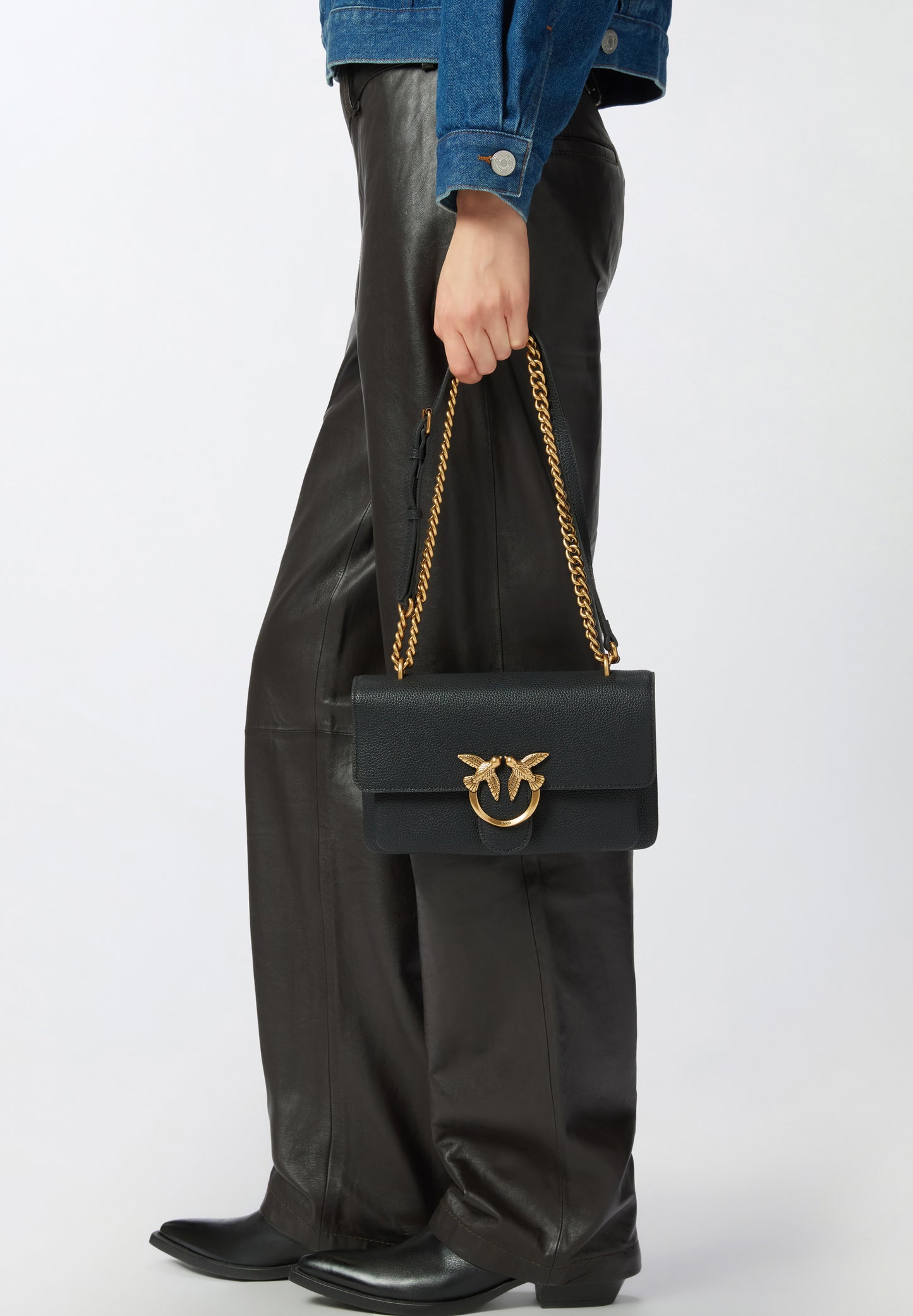 LOVE ONE SOFT MINI PELLE - PINKO