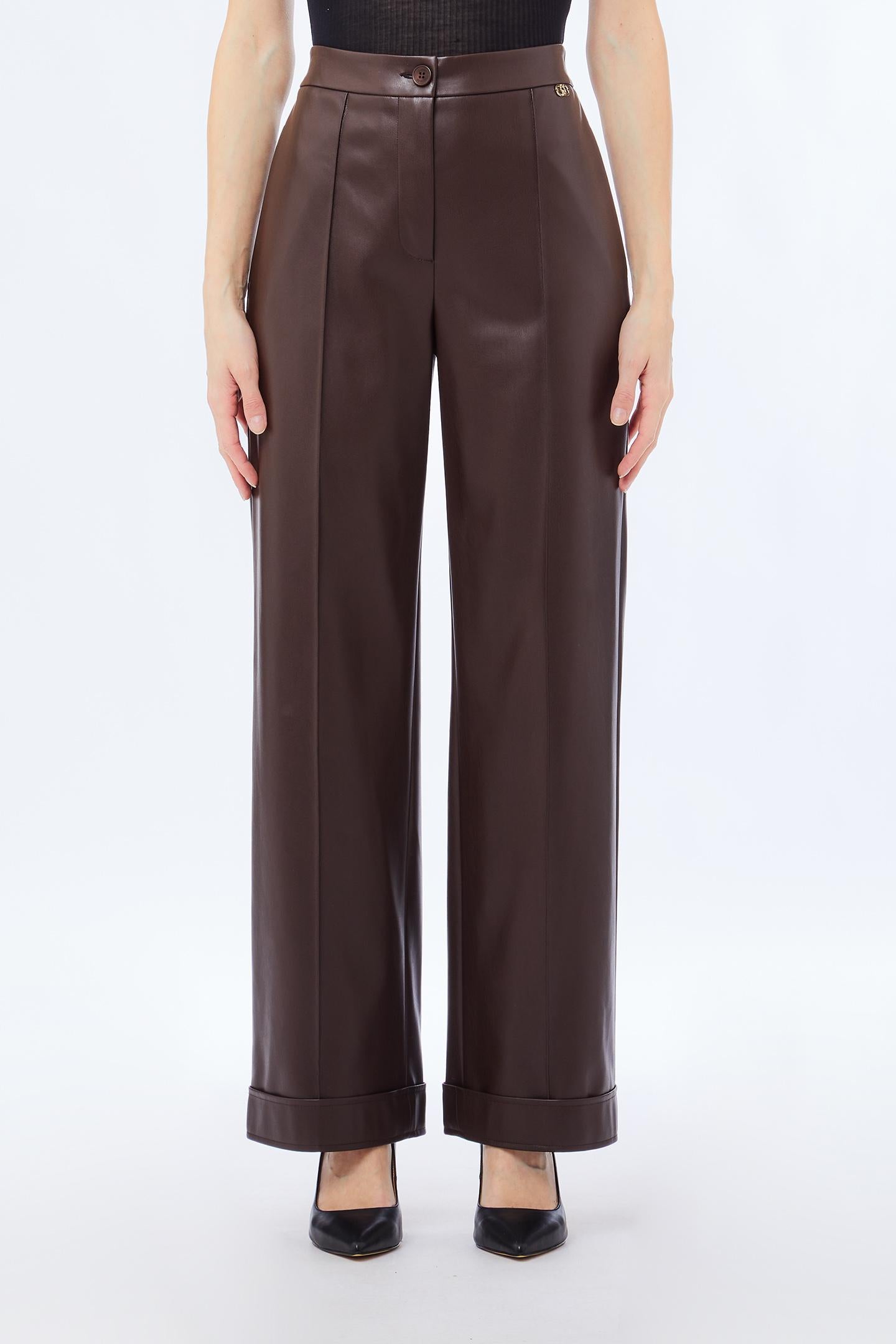TESS SPALMATO PANTS - LIU JO
