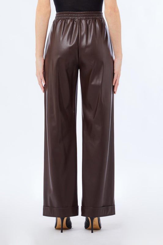 TESS SPALMATO PANTS - LIU JO