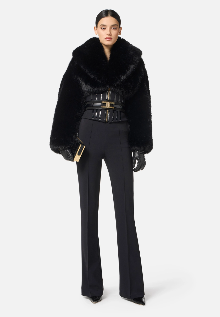 PANTALONI IN CRÊPE - ELISABETTA FRANCHI