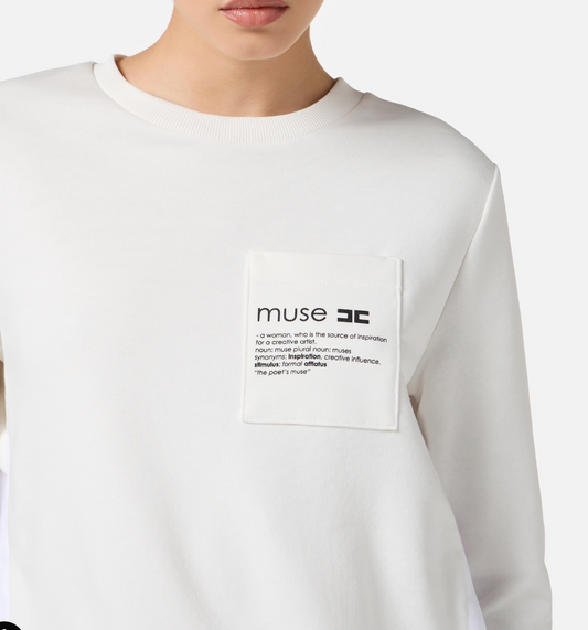 MAGLIA IN FELPA - ELISABETTA FRANCHI