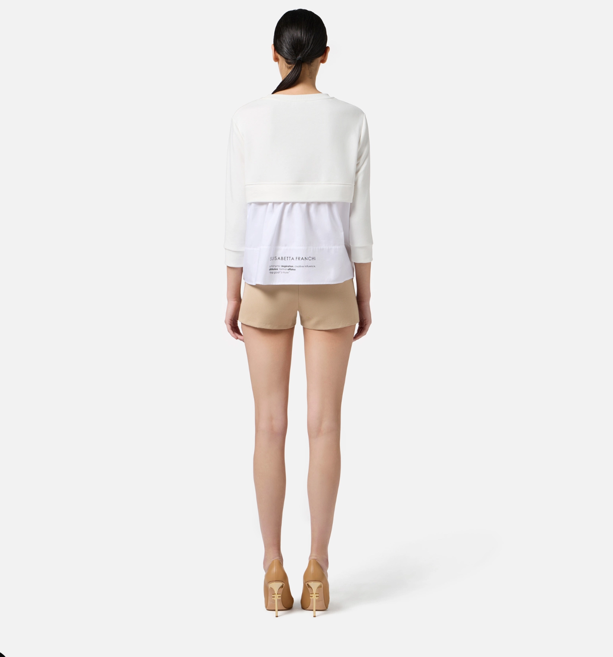 MAGLIA IN FELPA - ELISABETTA FRANCHI