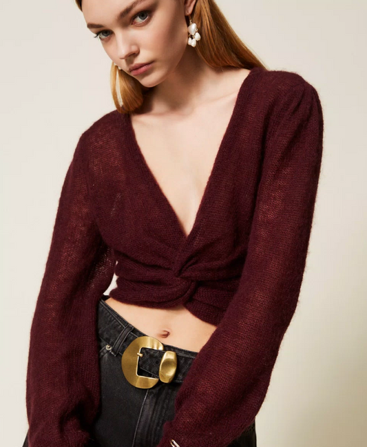 KNITTED SWEATER - TWINSET