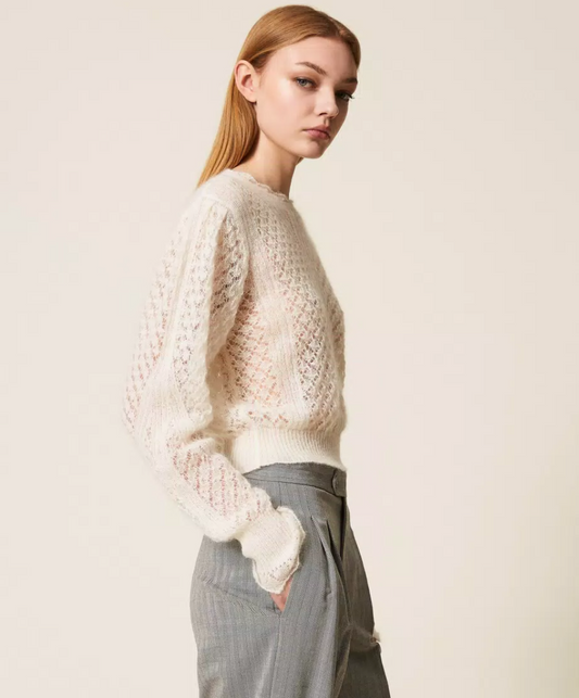 KNITTED SWEATER - TWINSET