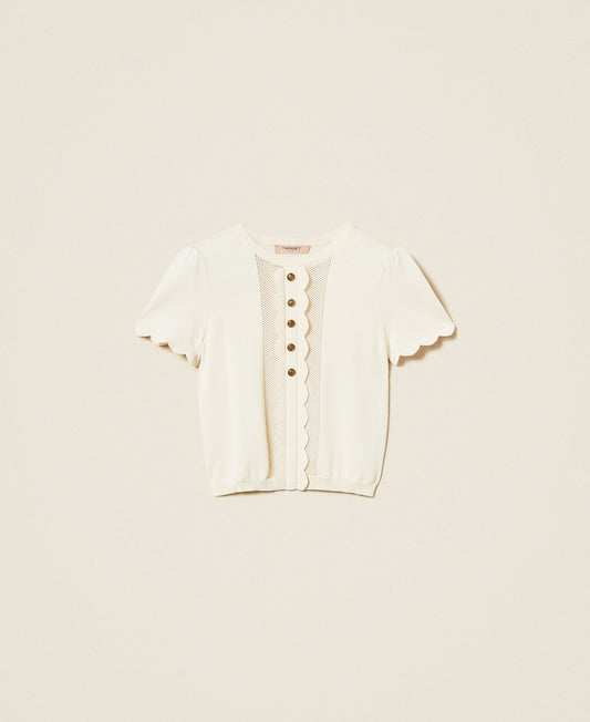 KNITTED SWEATER BLACK - TWINSET