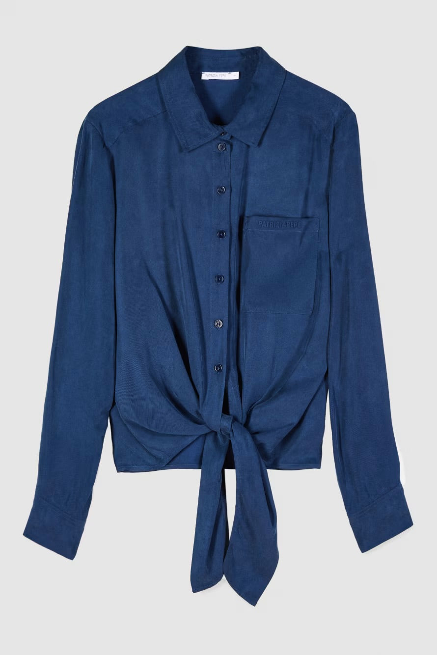 CHEMISE AVEC NOEUD - PATRIZIA PEPE