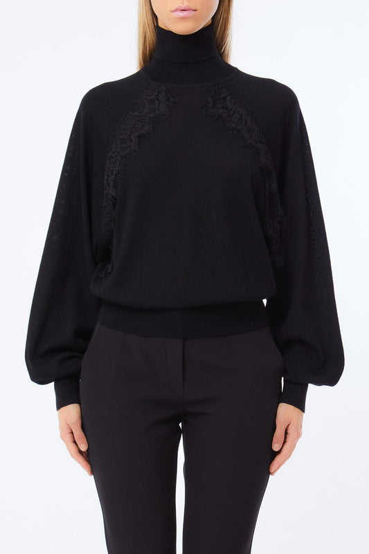 PEARCING PERLA MERINOS SWEATER - LIU JO