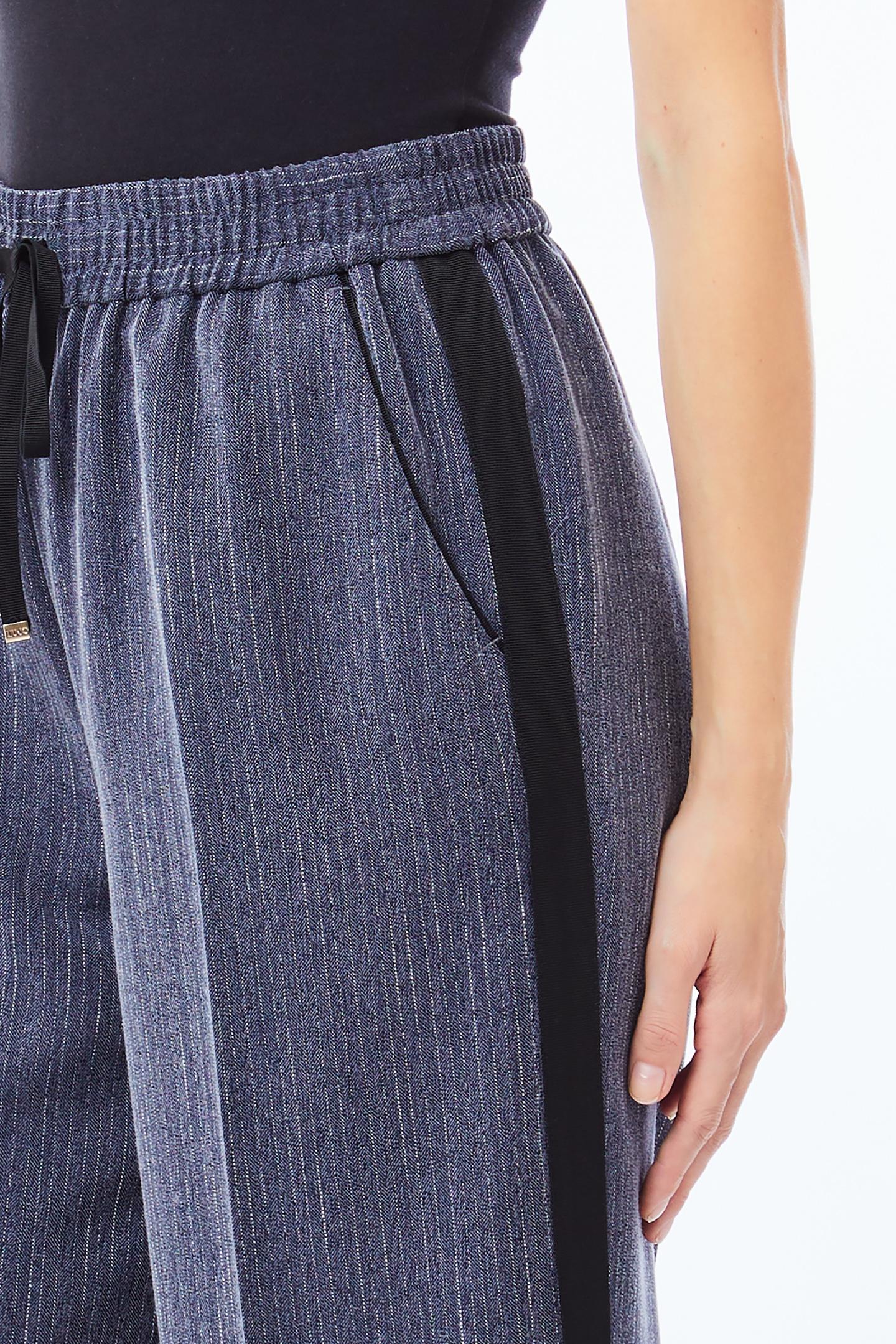 FLANELLA GESSATA PANTS - LIU JO