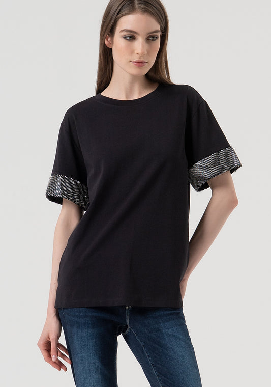 T-SHIRT OVER FIT MADE IN COTTON JERSEY - FRACOMINA