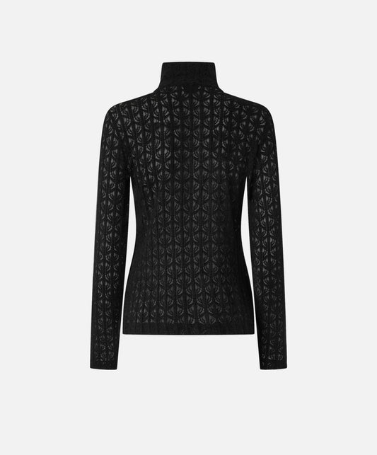 RUFINA MOCK UP TURTLENECK - PINKO