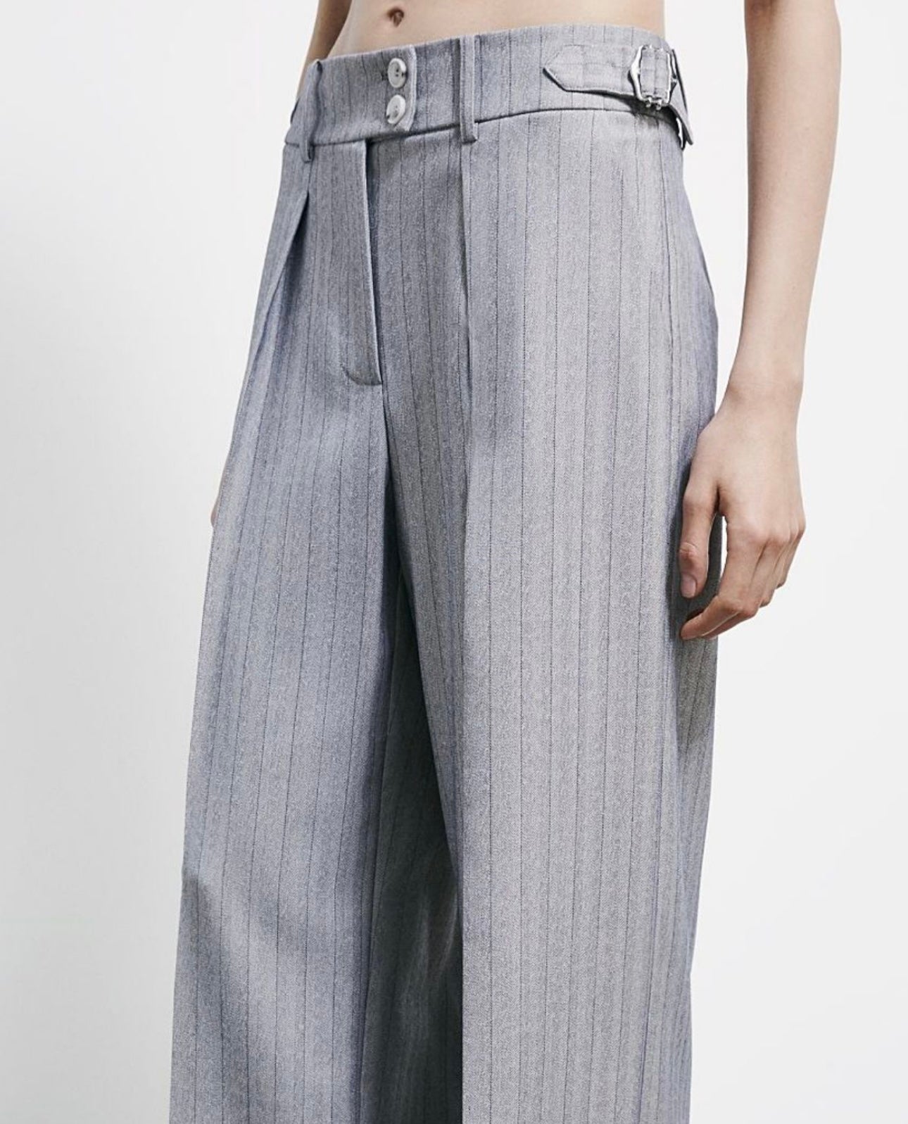 PANTALON GRIS - PATRIZIA PEPE
