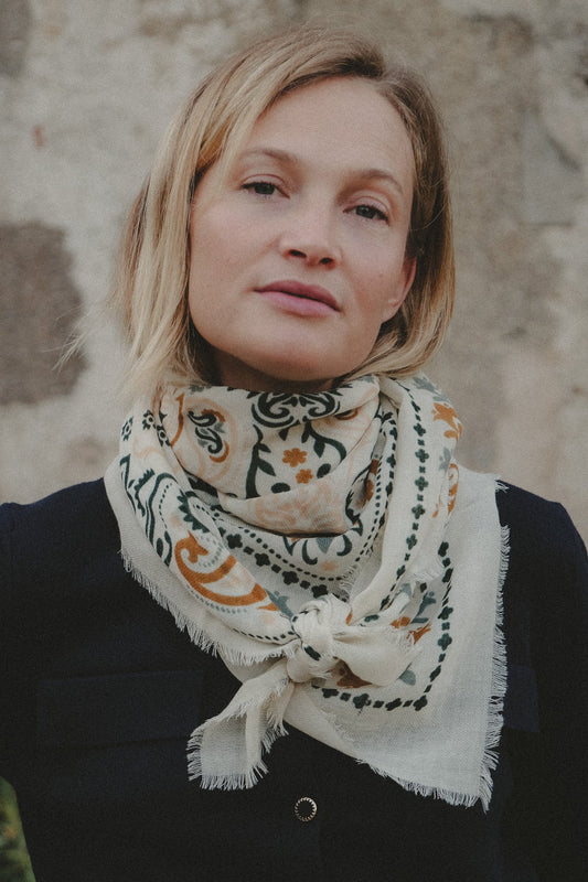FOULARD MALLORCA - MAISON LECOMTE FLAMENT