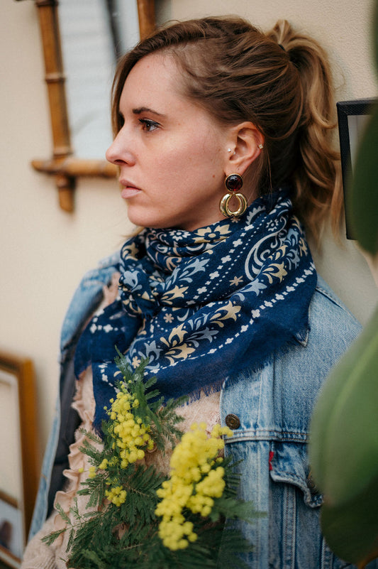 FOULARD FARO - MAISON LECOMTE FLAMENT