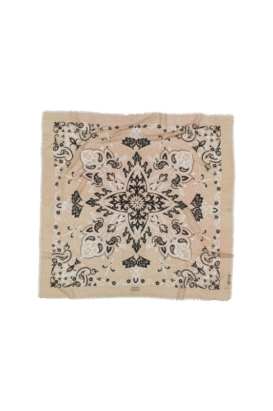 FOULARD BEIGE - MAISON LECOMTE FLAMENT
