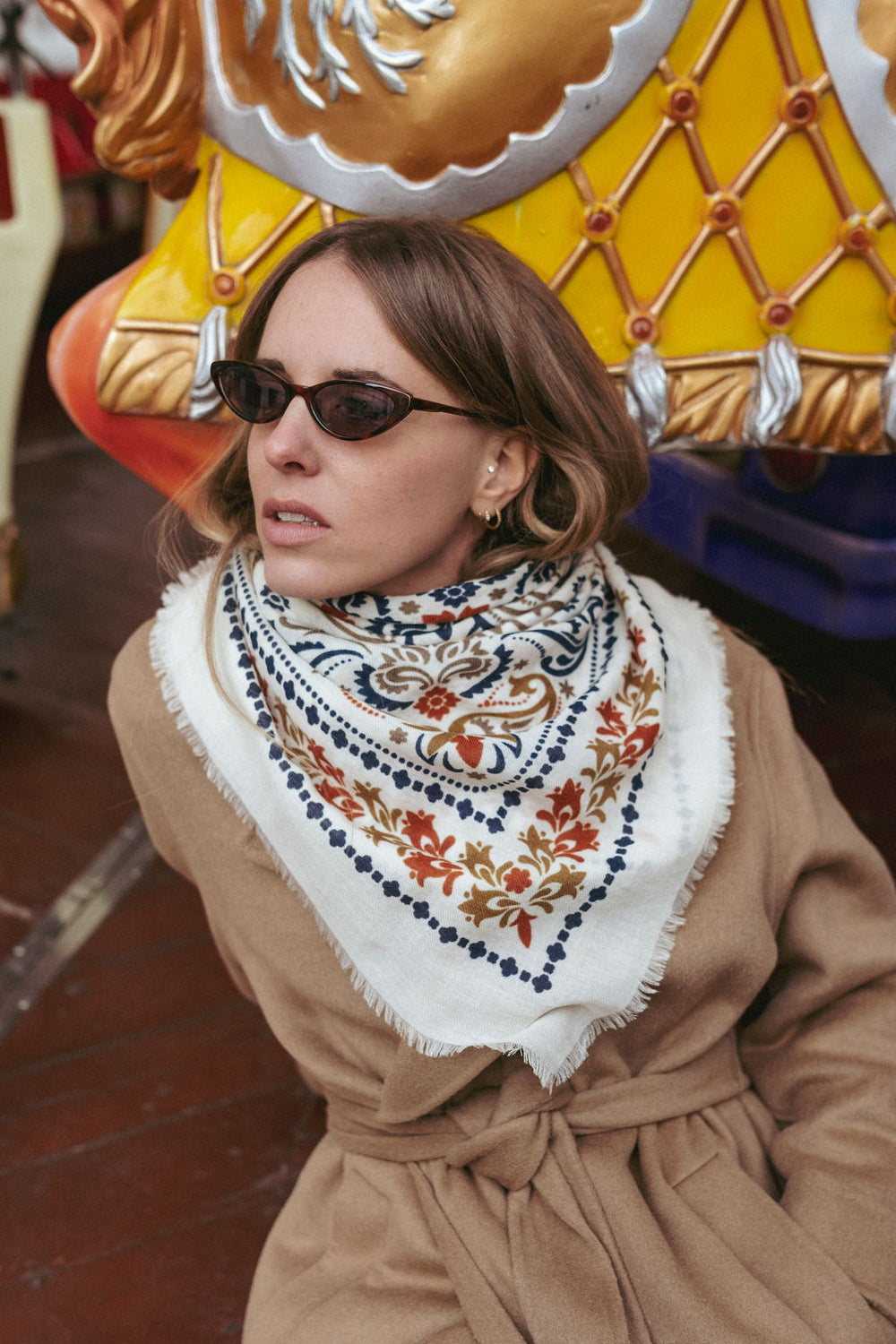 FOULARD BILBAO - MAISON LECOMTE FLAMENT