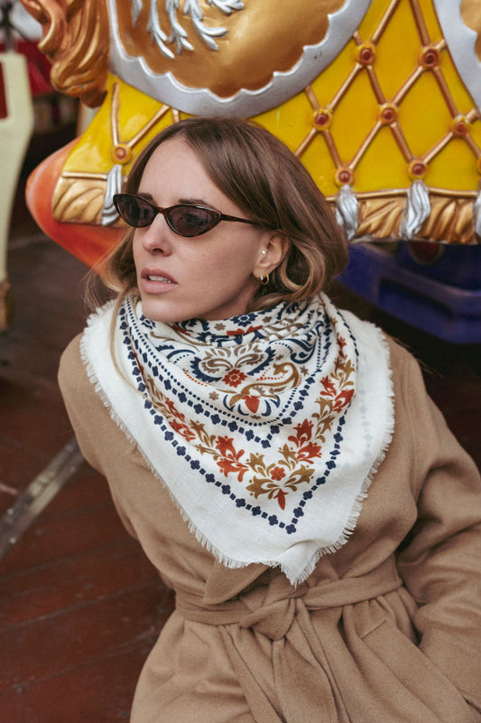 FOULARD BILBAO - MAISON LECOMTE FLAMENT