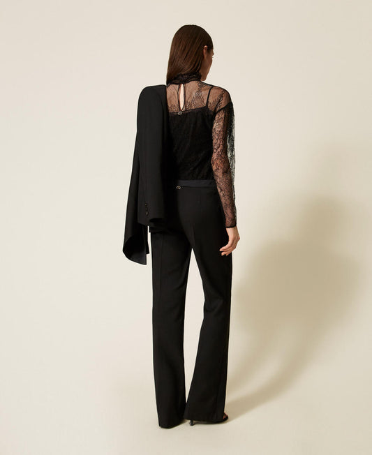 WOVEN TROUSERS - TWINSET