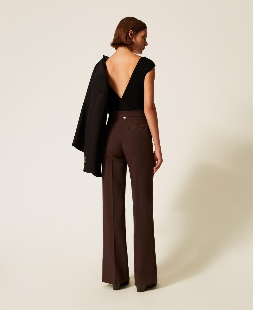 WOVEN TROUSERS - TWINSET