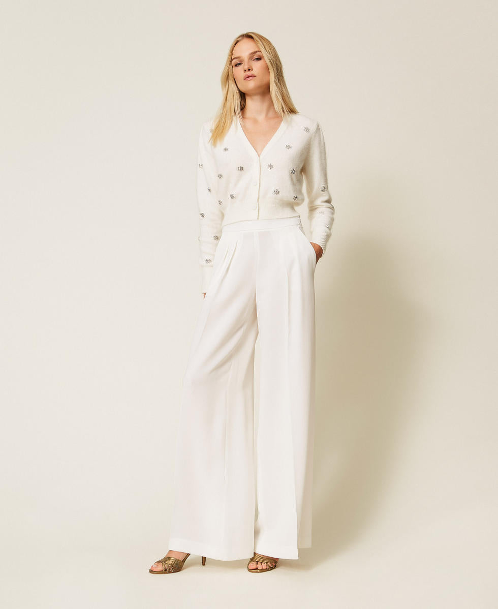 WOVEN TROUSERS - TWINSET