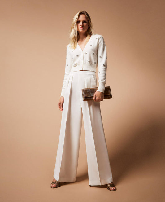 WOVEN TROUSERS - TWINSET