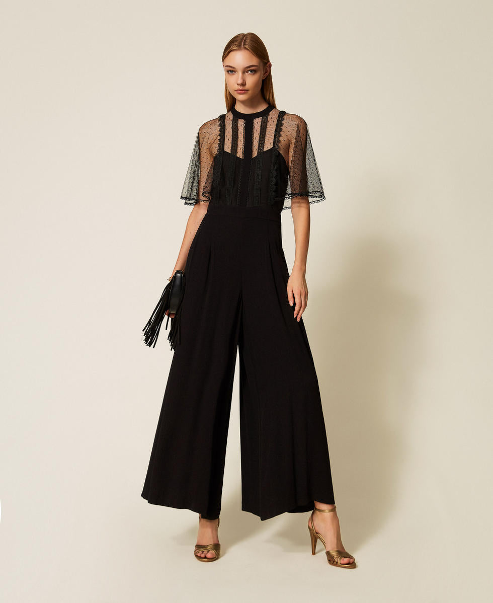WOVEN OVERALLS - TWINSET