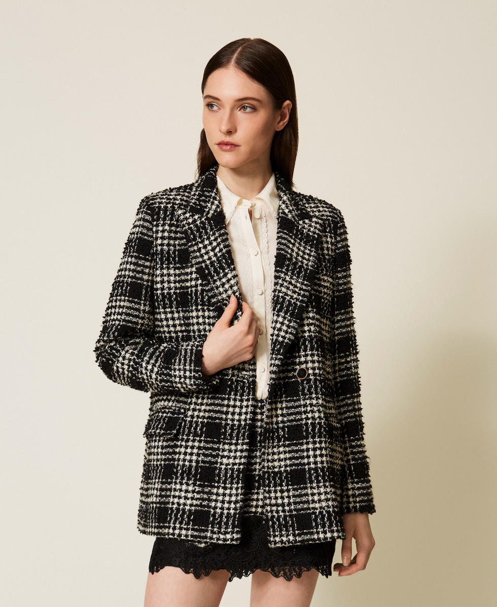 WOVEN BLAZER - TWINSET