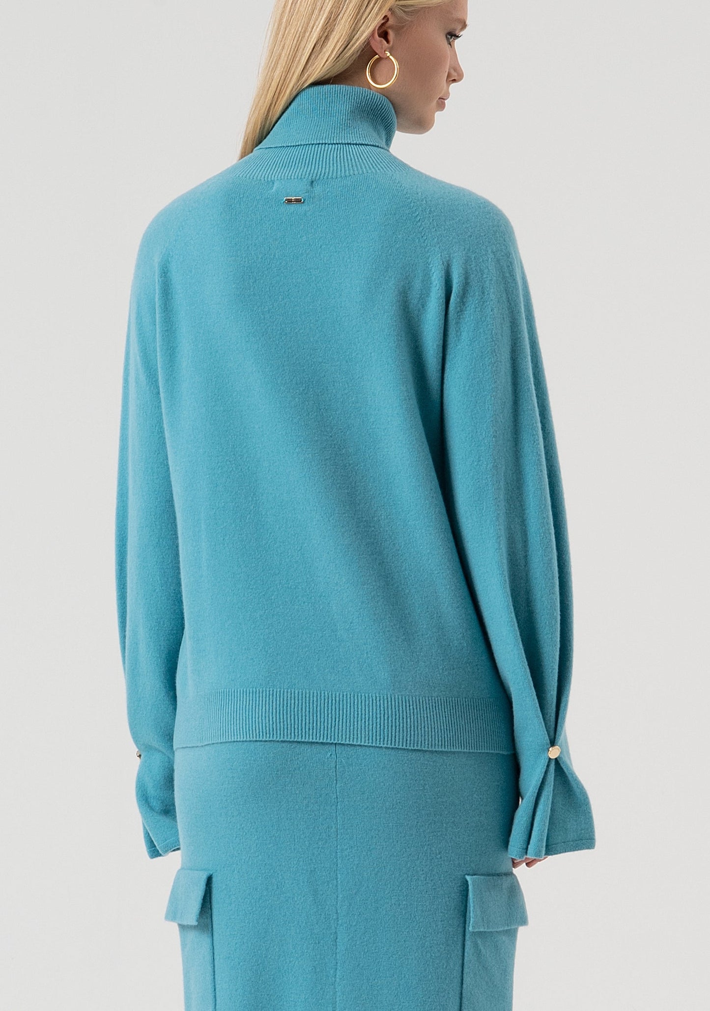 TURTLENECK LOOSE SWEATER - FRACOMINA