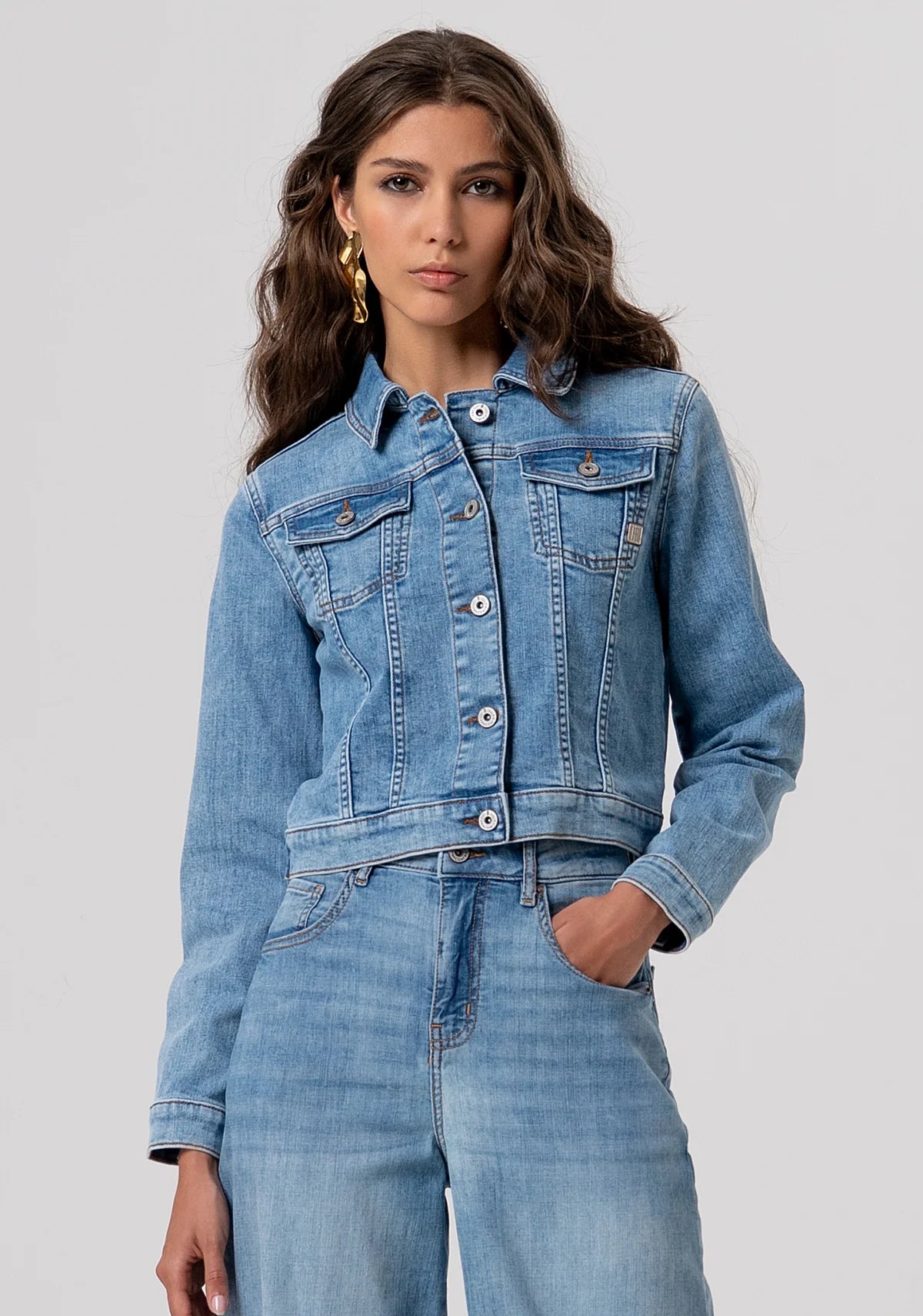 VESTE EN JEANS - FRACOMINA