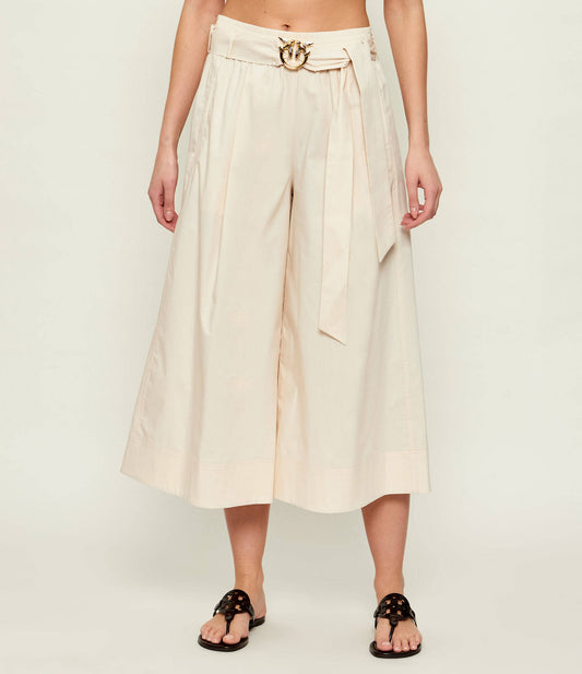 PANTALON 3/4 AVEC CEINTURE - PINKO