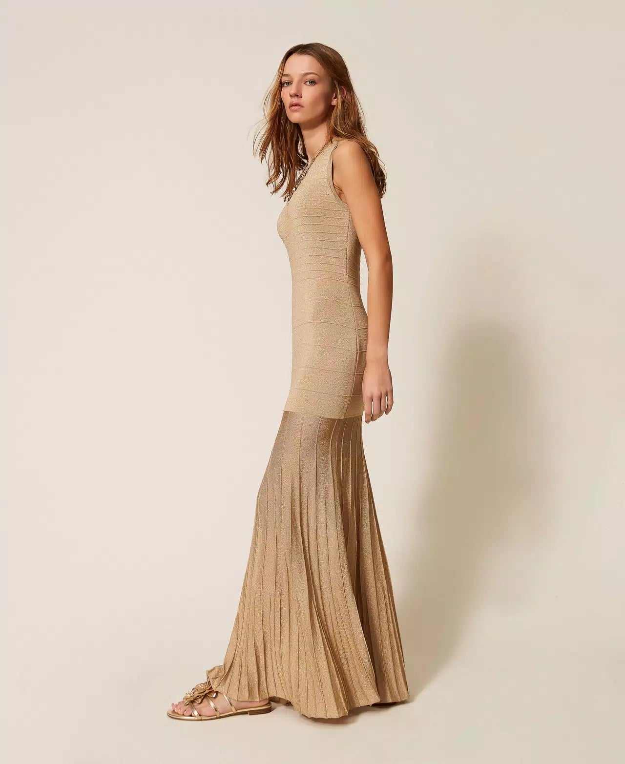 ROBE AVEC LUREX - TWINSET