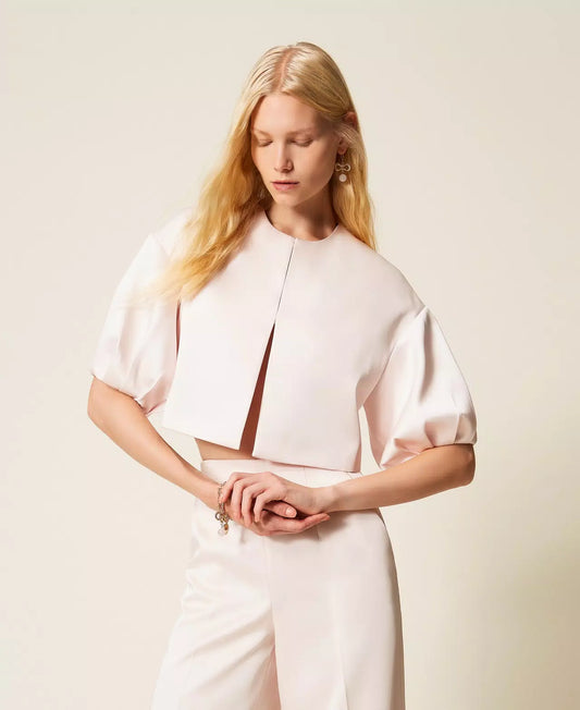 TOP EN SATIN - TWINSET