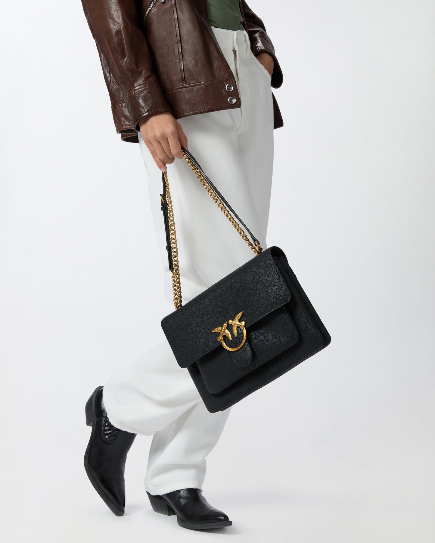 LOVE ONE SOFT BIG PELLE - PINKO