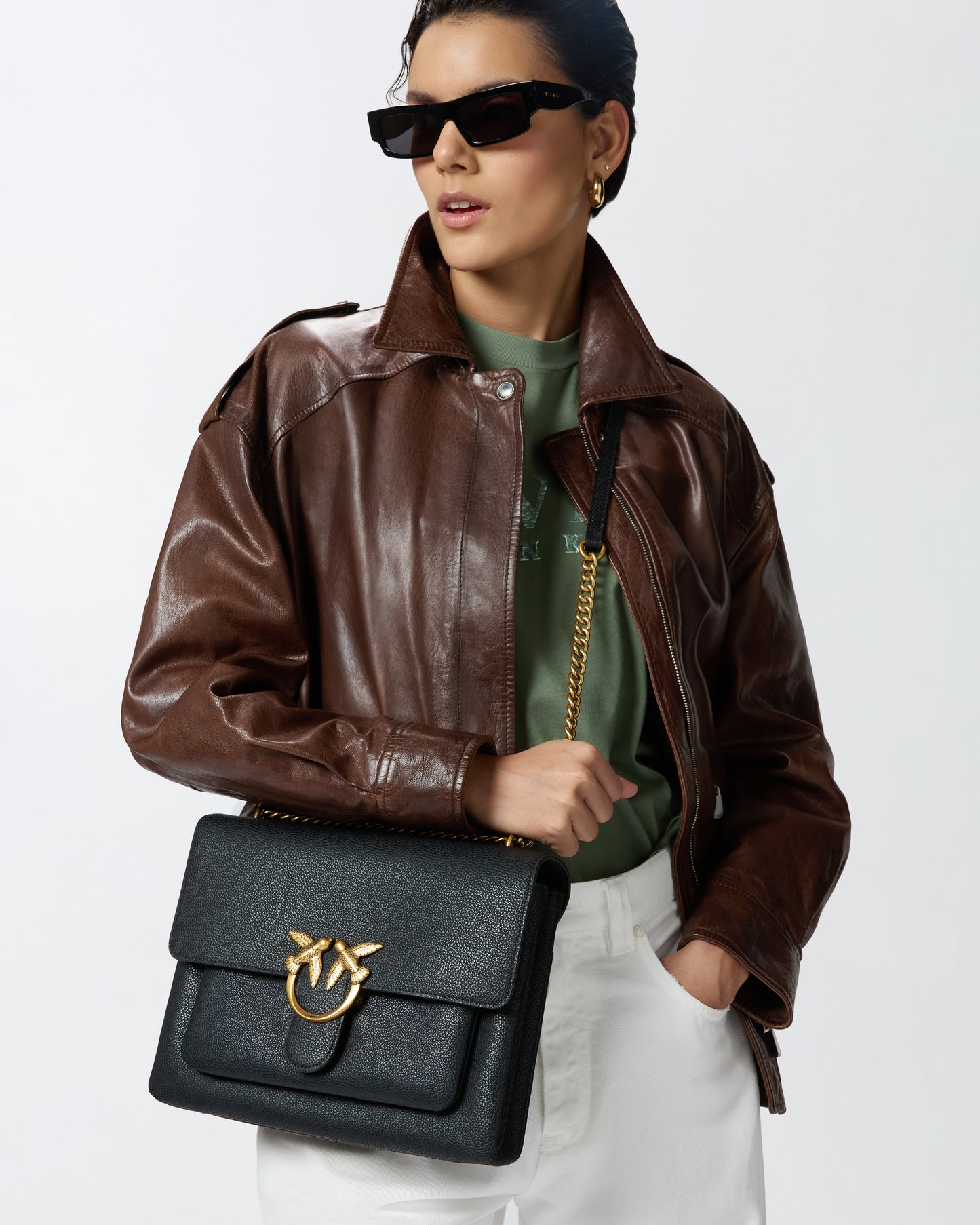 LOVE ONE SOFT BIG PELLE - PINKO