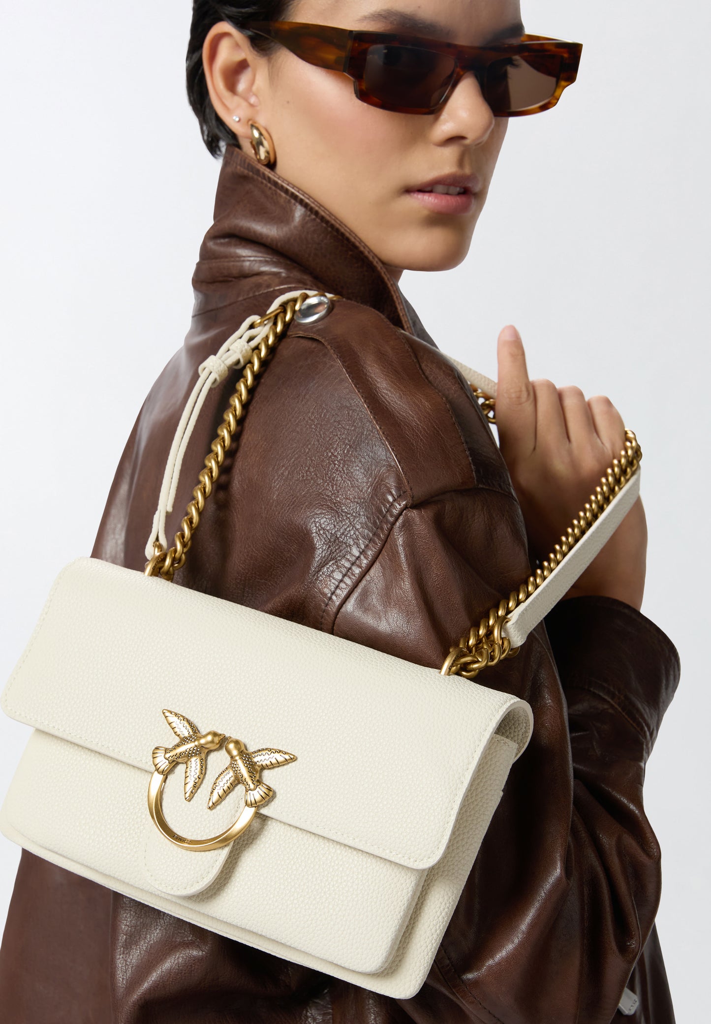 LOVE ONE SOFT MINI PELLE - PINKO