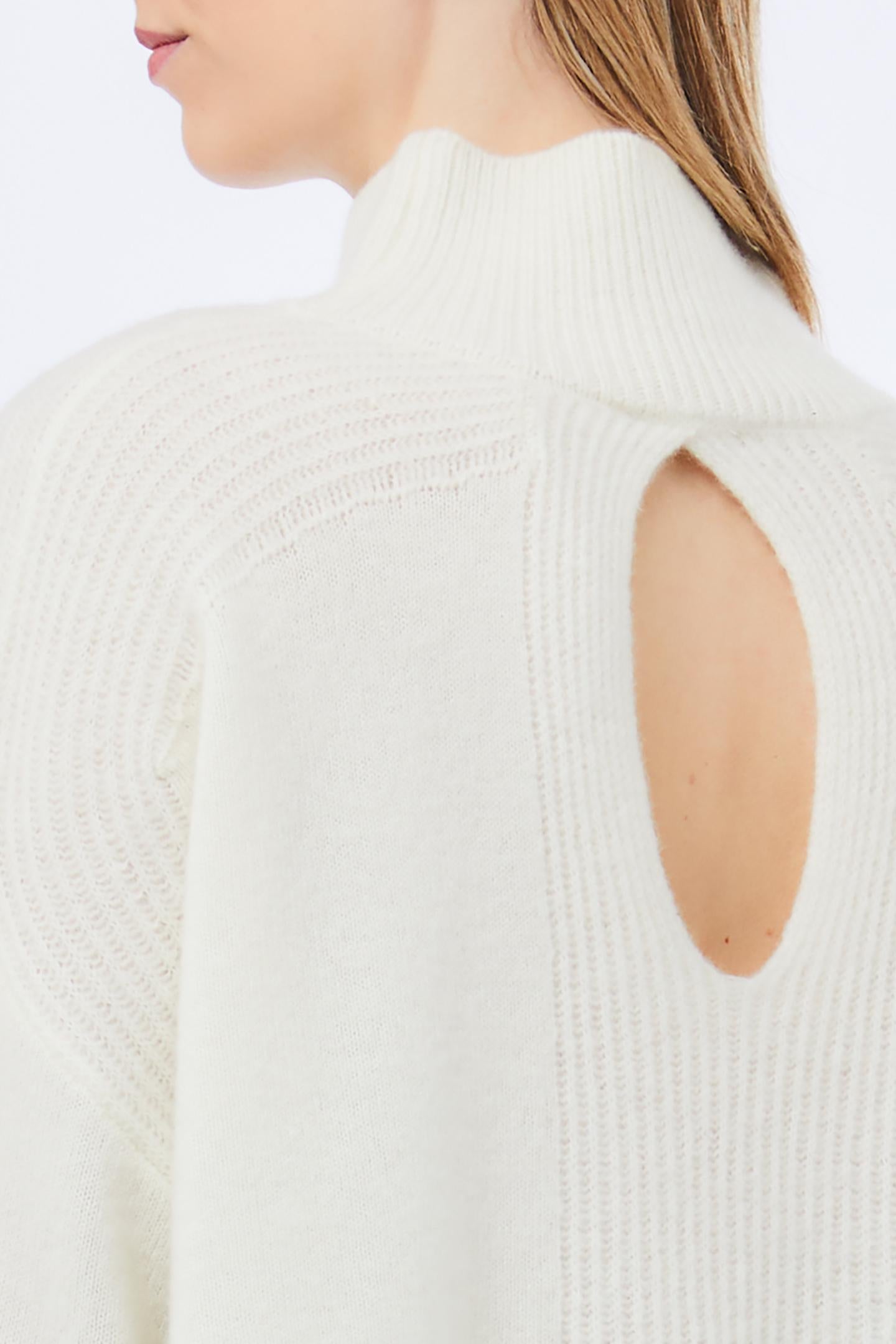 BASIC WOOL JUMPER SWEATER - LIU JO