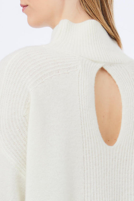 BASIC WOOL JUMPER SWEATER - LIU JO