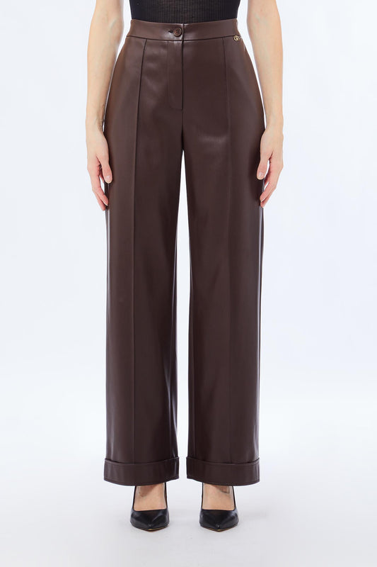 TESS SPALMATO PANTS - LIU JO