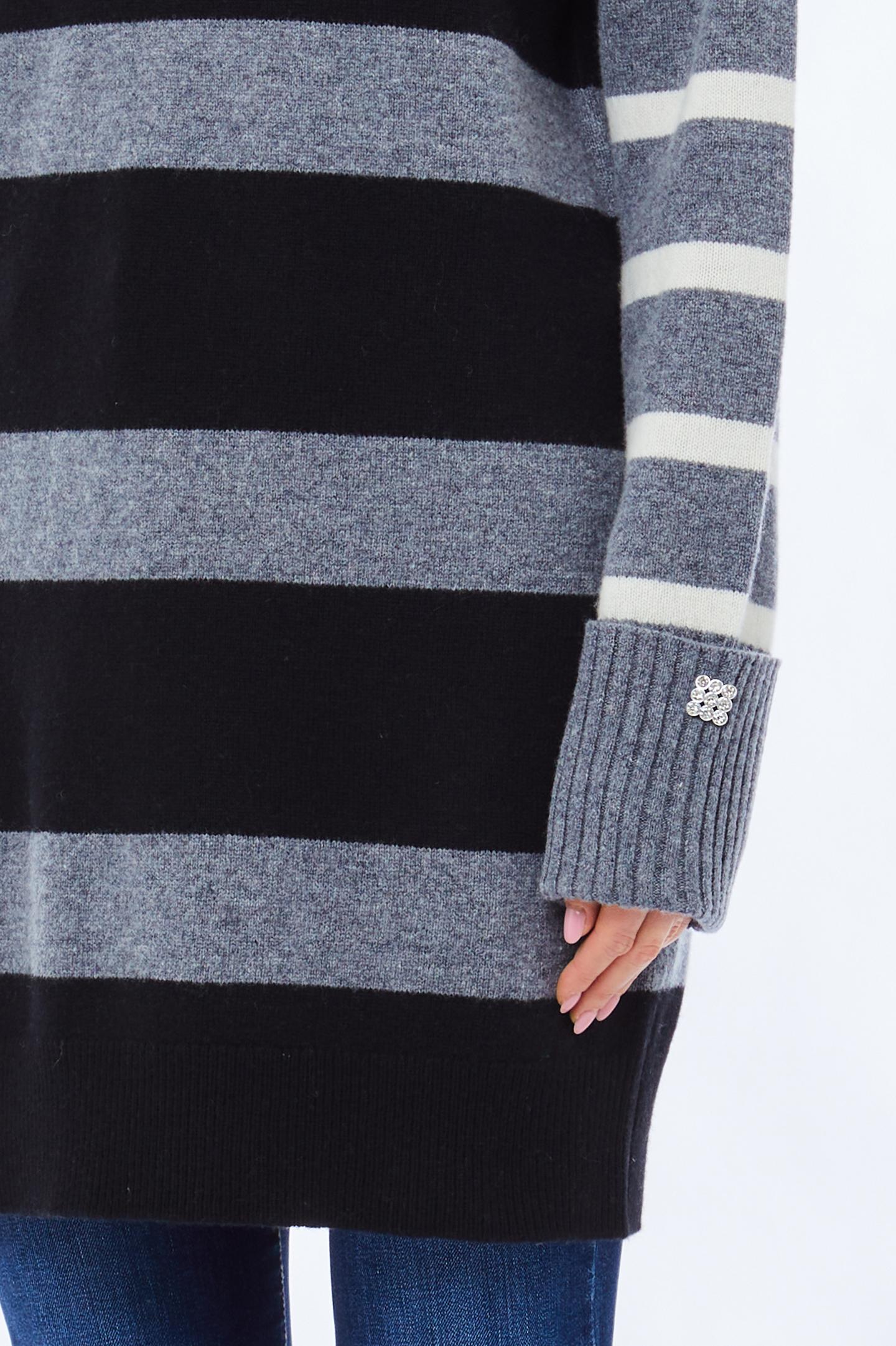 STRIPED SOFT MIXED DRESS - LIU JO