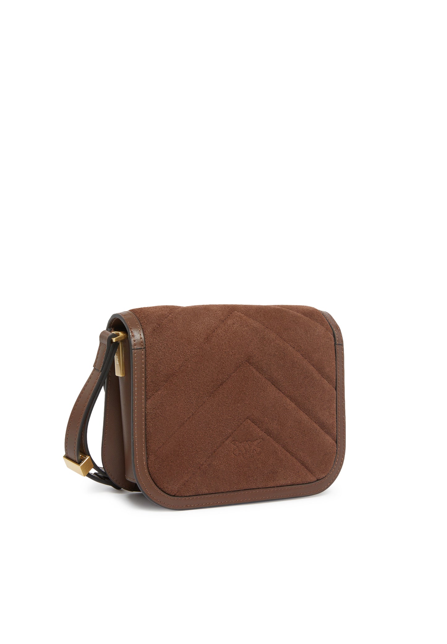 LOVE BOX BAG FL MINI SUEDE - PINKO