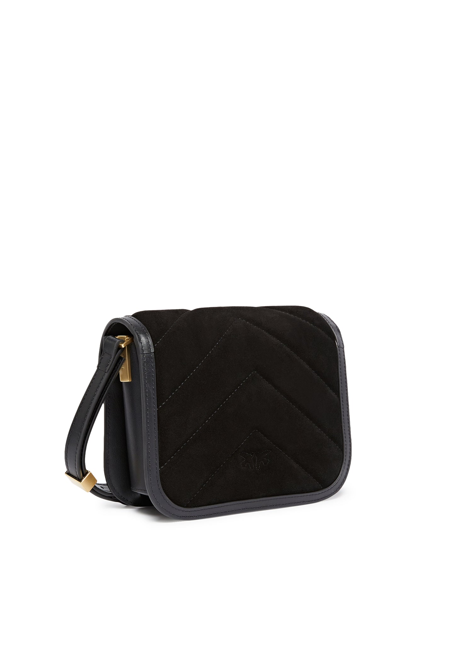 LOVE BOX BAG FL MINI SUEDE - PINKO