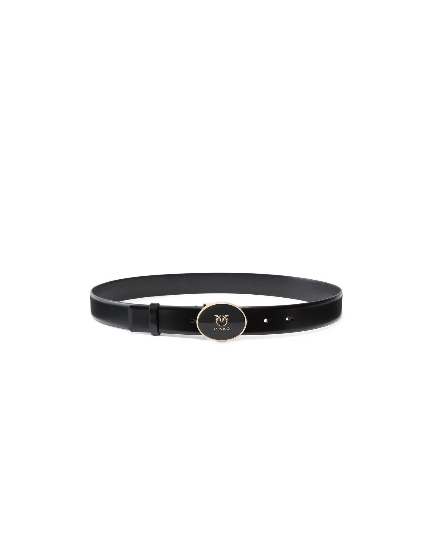 ROUND ENAMEL H2.8 BELT VITELLO - PINKO
